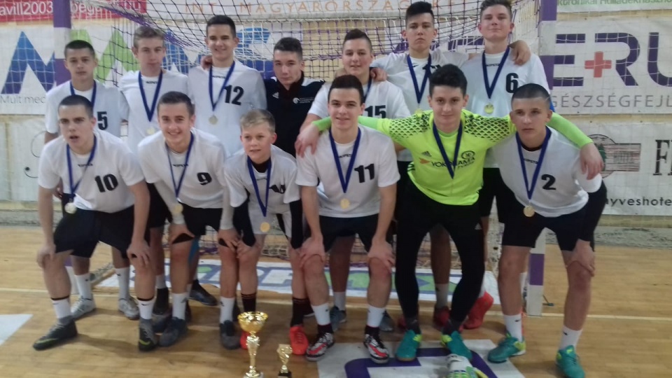A Széchenyi csapata nyert a Városi teremlabdarúgó bajnokságon