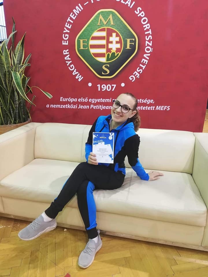 Szent-Györgyis tanuló sikere az Aerobik Diákolimpia Országos Döntőjében