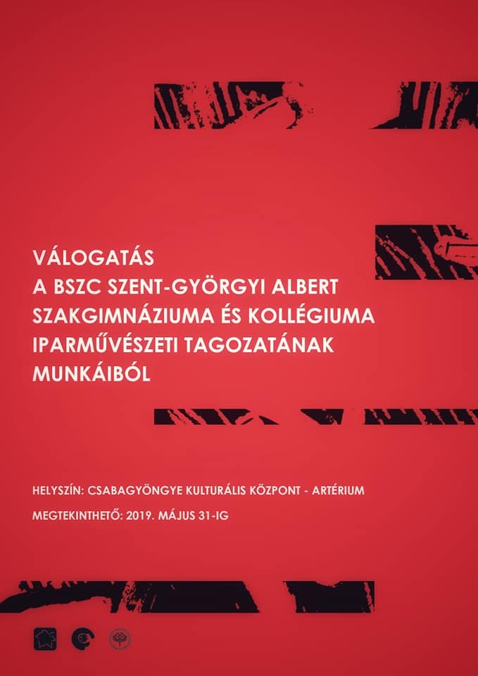 Szent-Györgyis tanulók munkáiból nyílt kiállítás a Csabagyöngye Kulturális Központban.