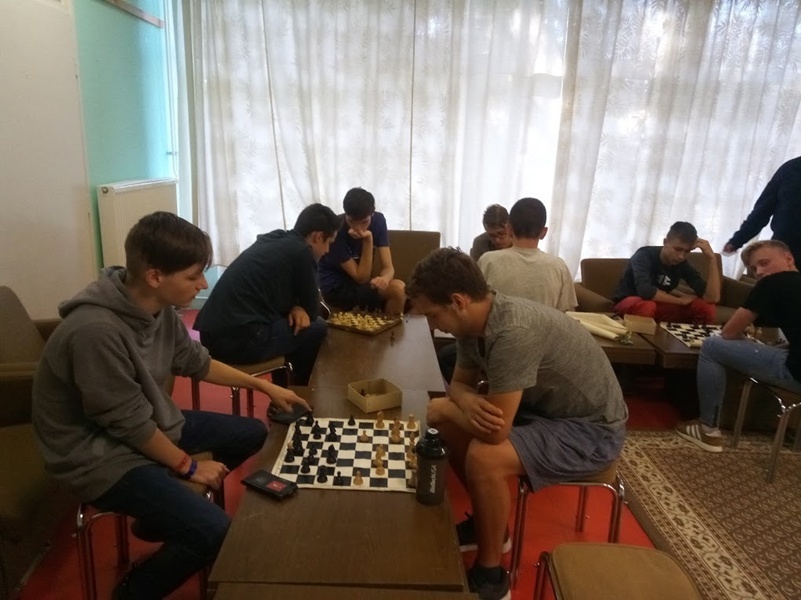 Gólya sakkbajnokság a Vízmű koliban
